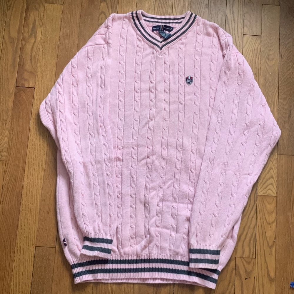 Vintage Phat Farm Cable Knit Sweater